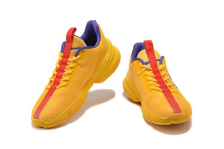 Nike Lebron James Ambassador 13 Yellow Red Blue Shoes